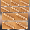 Wood Embossing Rod DIY-WH0504-892-5