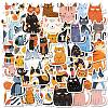 50Pcs Paper Self-Adhesive Picture Stickers AJEW-S036-03-1