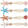 4 Bags 4 Colors Snap Hair Clips PHAR-CY0001-03-1