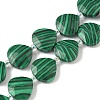 Synthetic Malachite Beads Strands G-D316-A11-2