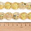 Electroplate Glass Bead Strands EGLA-H110-01HP-01-4