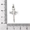 Brass Micro Pave Cubic Zirconia Pendants KK-P336-29P-3