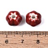 Vintage Handmade Porcelain Beads PORC-Q006-07K-3