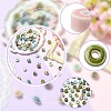 50Pcs 10 Colors Handmade Porcelain Beads PORC-YW0001-66-2