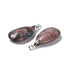 Natural Labradorite Pendants G-D084-01P-B07-4