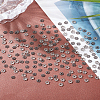 300Pcs 6-Petal Tibetan Style Alloy Hollow Flower Bead Caps FIND-LP0003-14-3