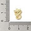 Brass Micro Pave Cubic Zirconia Charms KK-P278-04G-3