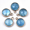 Glass Charms GLAA-N040-005C-1