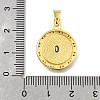 Brass Micro Pave Cubic Zirconia Pendants KK-Z102-07G-02-3