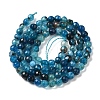 Natural Agate Beads Strands G-H302-A01-02-3