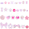264Pcs 27 Styles Mixed Styles Acrylic Beads TACR-PA0001-26-7