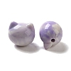 Two Tone Transparent Acrylic Beads TACR-P008-01B-07-2