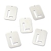 Non-Tarnish 304 Stainless Steel Pendants STAS-K216-49L-P-2