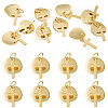 10Pcs Brass Pendants PALLOY-TAC0270-1