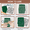 Silicone Clay Texture Mat AJEW-WH0447-023-3