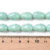 Opaque Solid Color Imitation Jade Beads Strands EGLA-N013-P10mm-D14-4