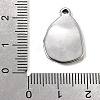 304 Stainless Steel Pendant Cabochon Settings SA-CBA9B1E-01B-P-3