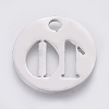 Non-Tarnish 304 Stainless Steel Pendants LS-STAS-F233-10-P-2