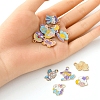 12Pcs 12 Style Alloy Enamel Pendants ENAM-YW0002-76-3