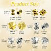 60Pcs 6 Styles Alloy Bead Caps FIND-CJ0001-36-2