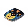 Halloween Theme Opaque Printed Acrylic Pendants OACR-G013-03F-3