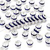 Brass Grade A Rhinestone Spacer Beads RB-A014-Z8mm-05S-1