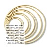 8Pcs 8 Styles Bamboo Embroidery Hoop FIND-CJ0001-97-2