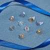 108Pcs 304 Stainless Steel Ear Stud Components STAS-UN0027-70-3