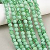 Handmade Lampwork Beads Strand LAMP-B056-8mm-02-1