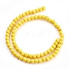 Synthetic Turquoise Beads Strands TURQ-G106-6mm-02I-2