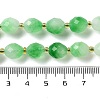 Natural Dyed White Jade Beads Strands G-N342-149A-01-5