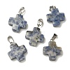 Natural & Synthetic Mixed Gemstone Pendants G-Z067-06P-01-3