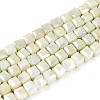 Anti-Tarnish Electroplate Glass Beads Strands GLAA-T025-4mm-10D-1