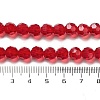Transparent Glass Beads X-EGLA-A035-T8mm-D07-5