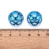 UV Plated ABS Bead Caps OACR-D316-04B-03-3