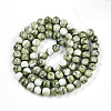 Baking Paint Glass Beads Strands X-DGLA-N003-10mm-C06-3