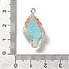 Marine Animal Series Resin Pendants RESI-Q012-01D-04-3