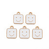 Alloy Enamel Charms ENAM-T016-13E-RS-1