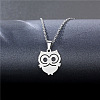 Stainless Steel Pendant Necklace PW-WG1B650-01-1