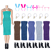 6Sets 6 Colors Polyester Doll Clothes Set DIY-DC0003-56-1