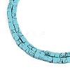 Synthesis Turquoise Beads Strands G-B129-A07-01-4