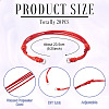 20Pcs Adjustable Korean Waxed Polyester Cord Bracelet Making BJEW-TAC0051-12-3