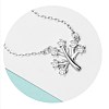 Wishing Tree 925 Sterling Silver Cubic Zirconia Pendant Necklaces for Women NJEW-BB72248-A-4