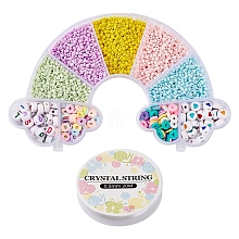 DIY Glass Seed Beads Bracelet Making Kit DIY-YW0004-82