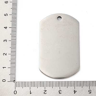 Anti-Tarnish 201 Stainless Steel Pendants STAS-R002-02P-11-1