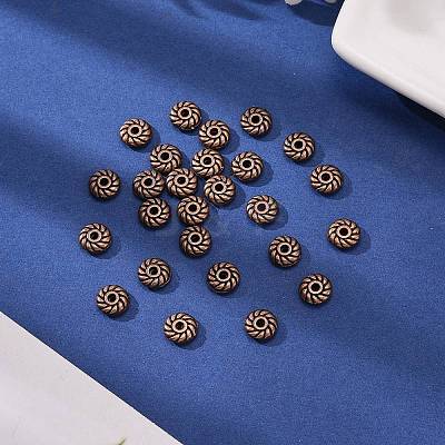Tibetan Style Alloy Spacer Beads RLF10764Y-NF-1