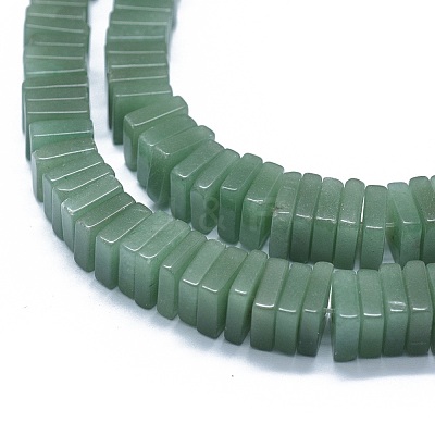 Natural Green Aventurine Beads Strands G-F631-I07-1
