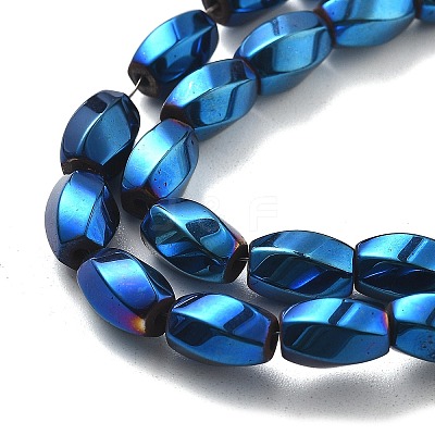 Electroplated Synthetic Non-magnetic Hematite Beads Strands G-P545-G02-02E-1