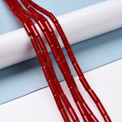 Synthetic Imitate Coral Beads Strands G-D464-10-1