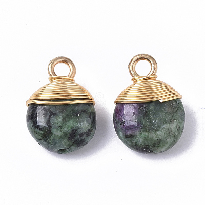Natural Ruby in Zoisite Pendants X-G-S359-021B-1